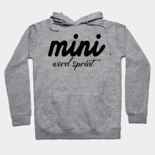 Mini Word Sprint Hoodie